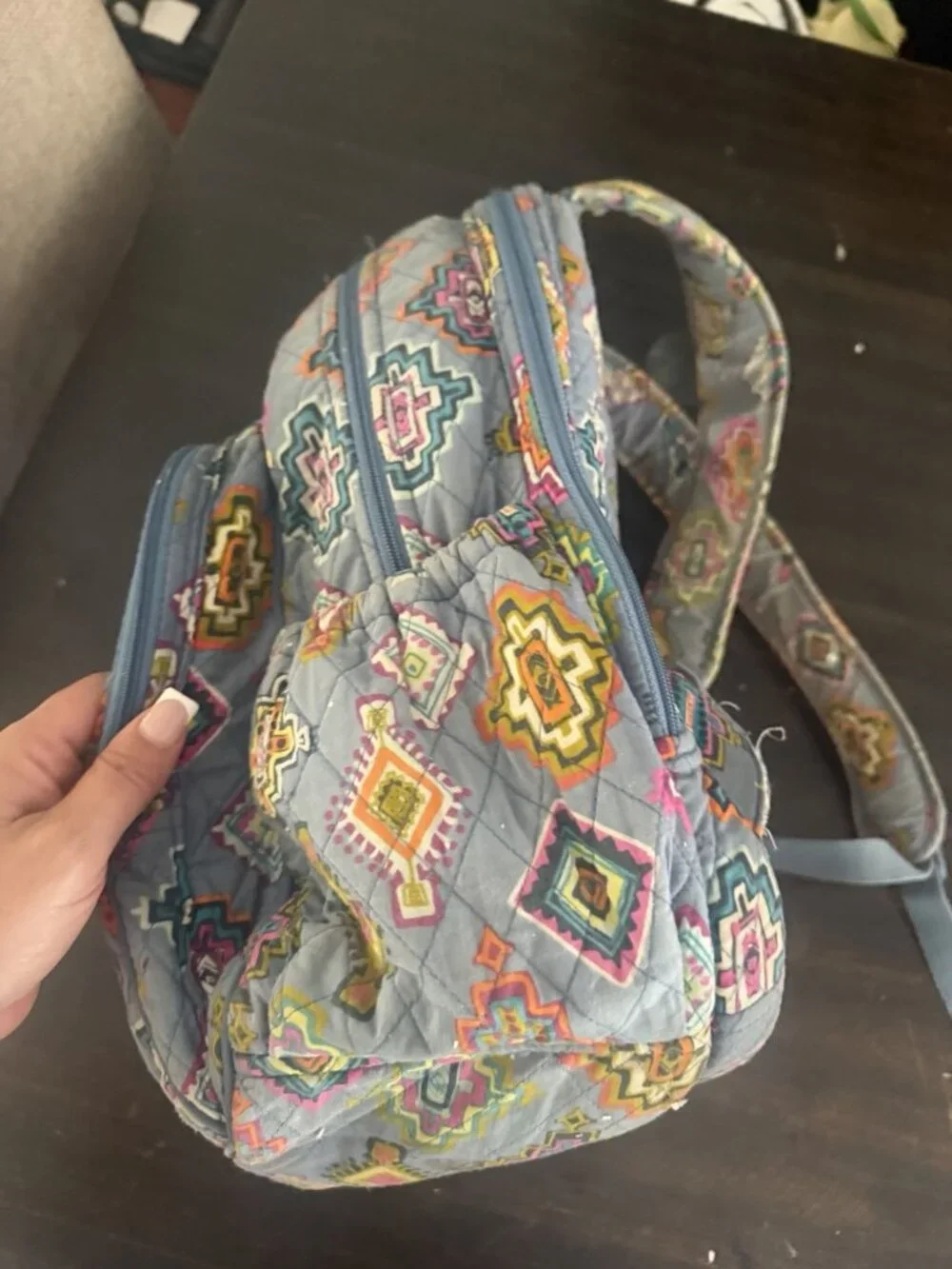 Vera Bradley Essential Backpack Laptop Sleeve Cotton